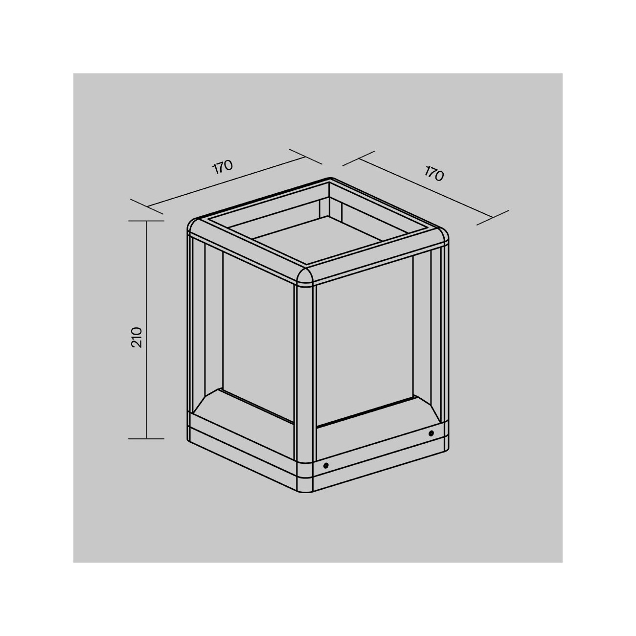 Maytoni Outdoor Lampada Paesaggistica Trim