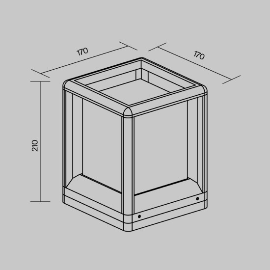 Maytoni Outdoor landscape lamp Trim