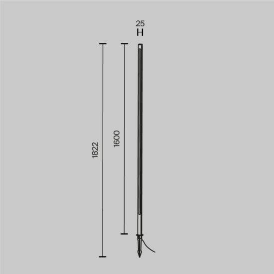 Maytoni Outdoor Lampada Paesaggistica Pole