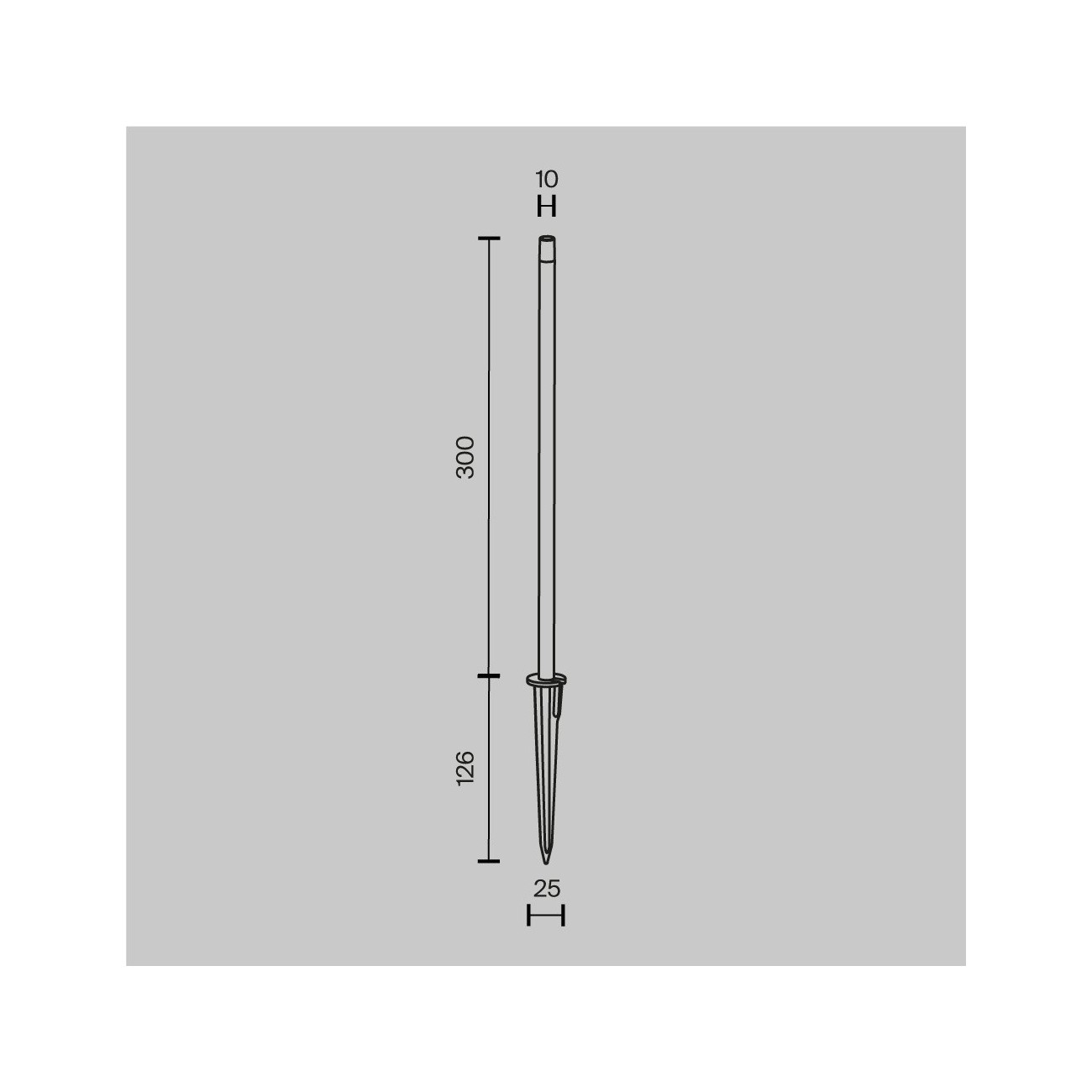 Maytoni Outdoor Lampe de paysage Spear