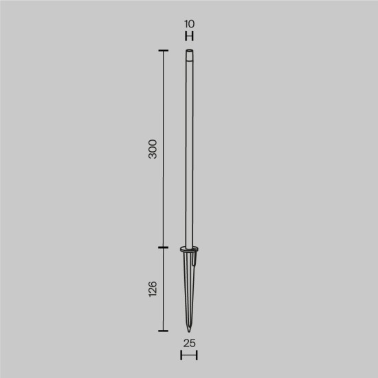Maytoni Outdoor Lampada Paesaggistica Spear