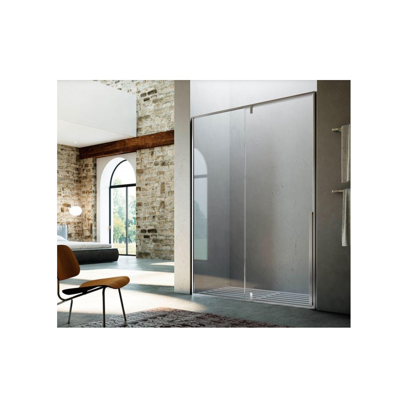 Glass 1989 shower enclosure Kahuri