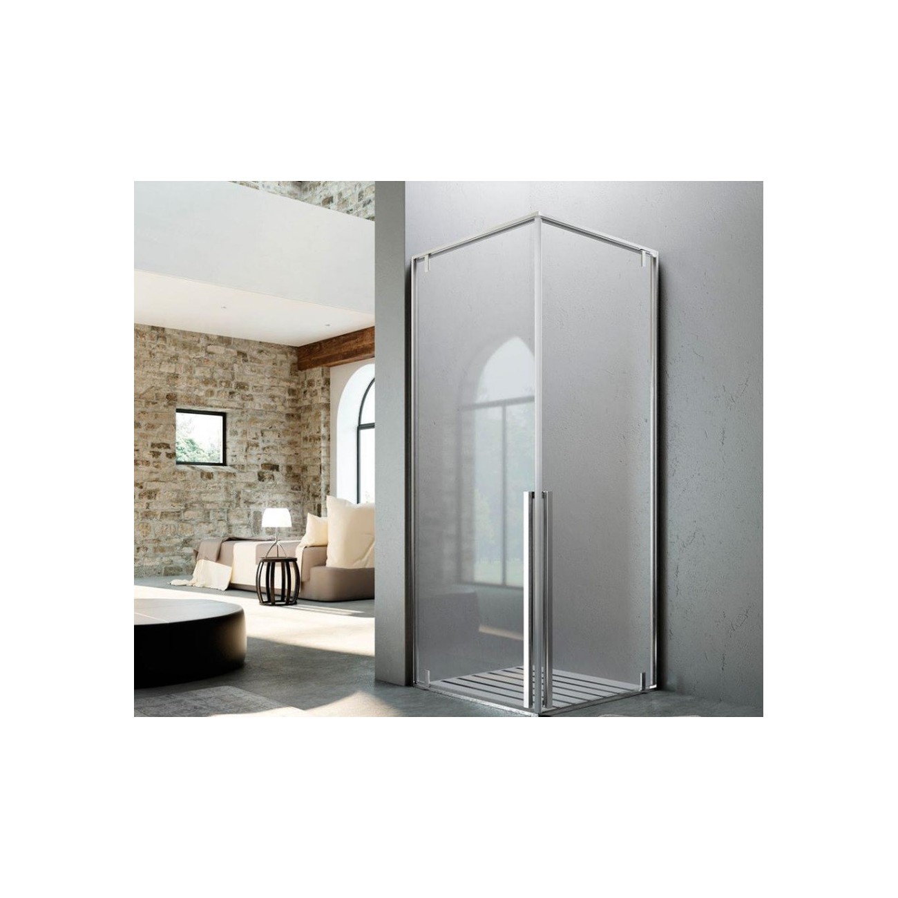 Glass 1989 shower enclosure Kahuri
