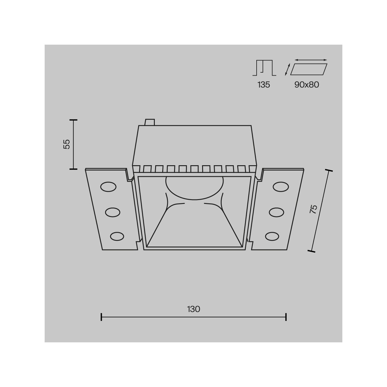 Maytoni Downlight Lampe Encassè Share