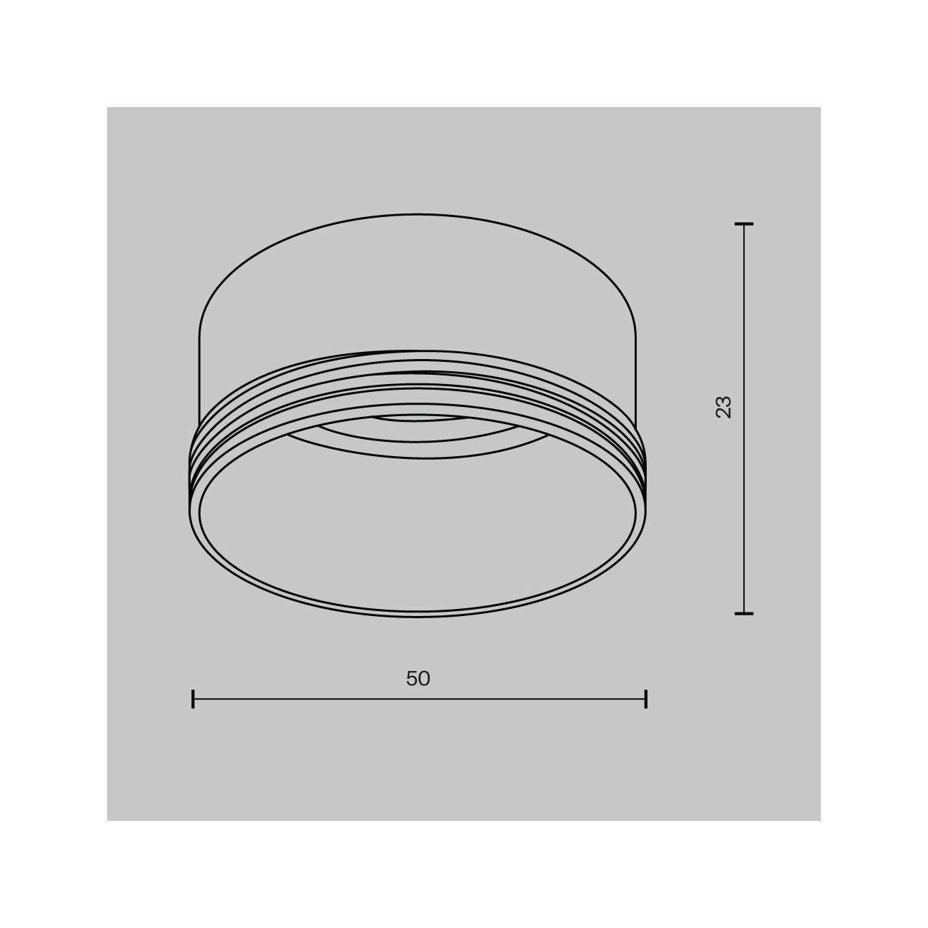Maytoni Anello decorativo per Focus Led