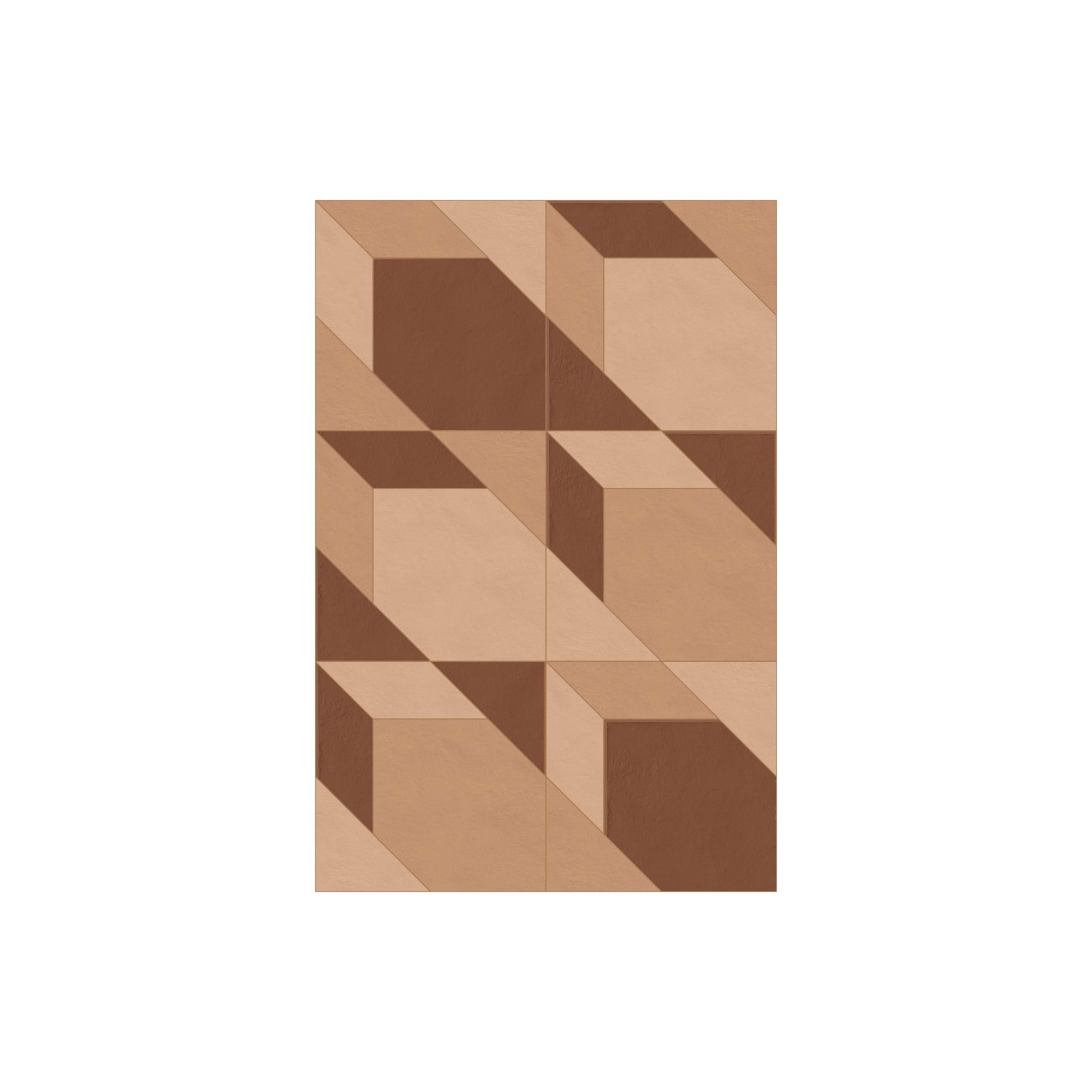 Mutina Tierras Triomix 2 Blush/Sand/Brick
