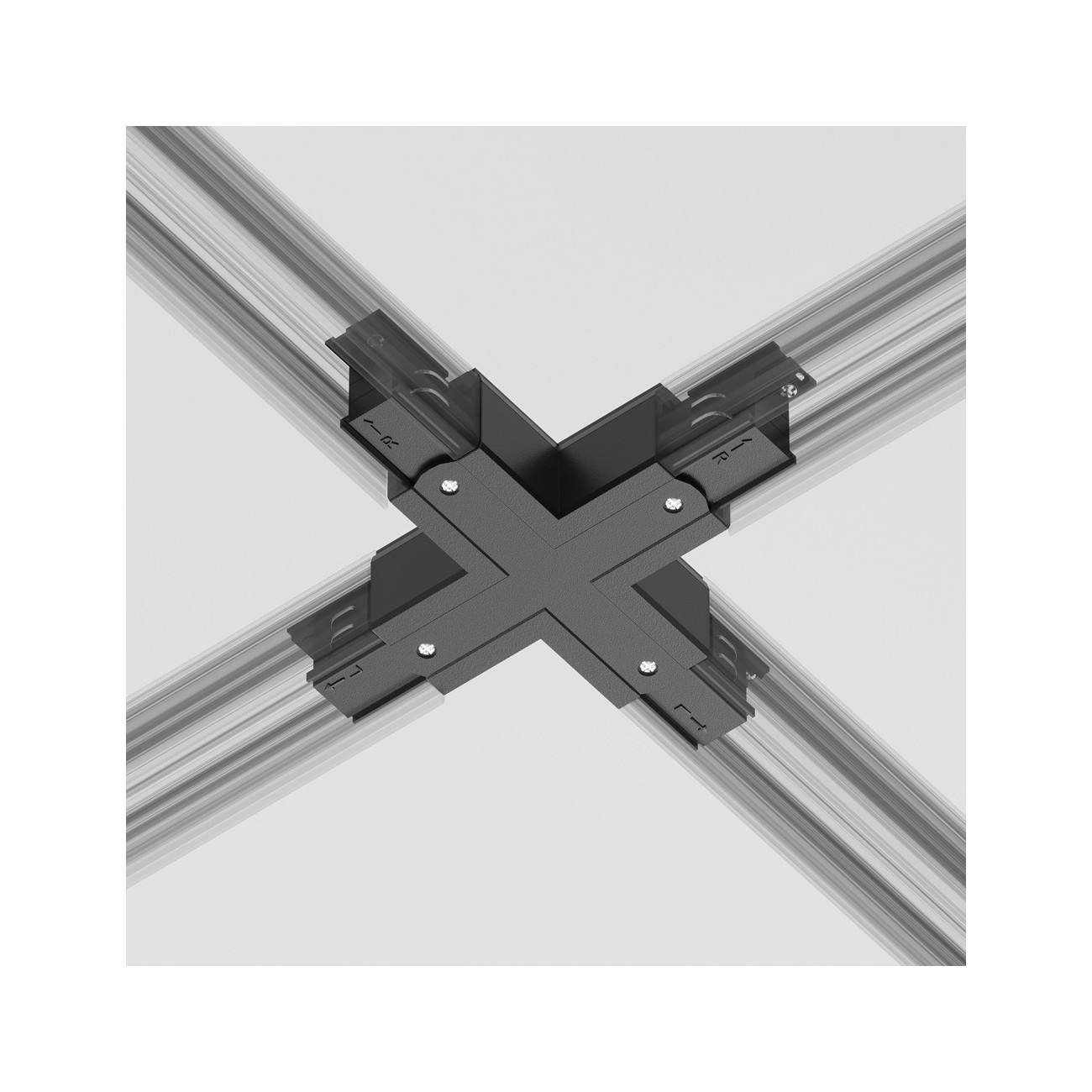 Maytoni Track lamp connector Trinity X shape