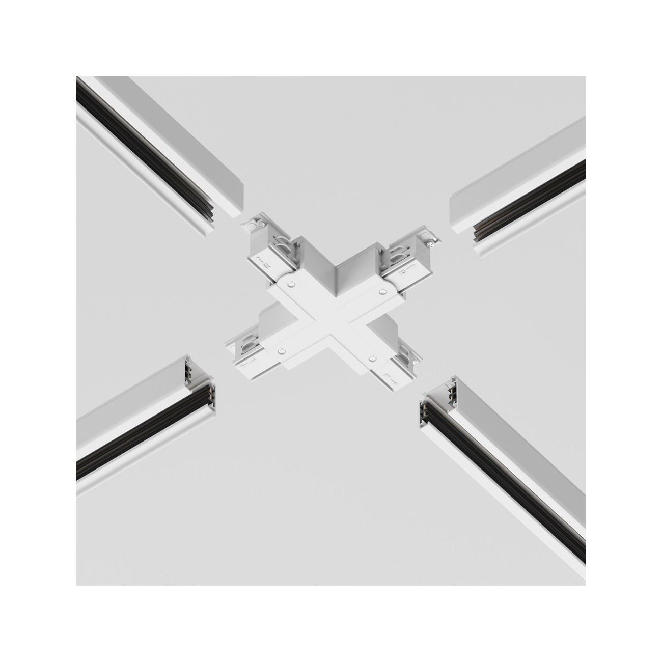 Maytoni Track lamp connector Trinity X shape