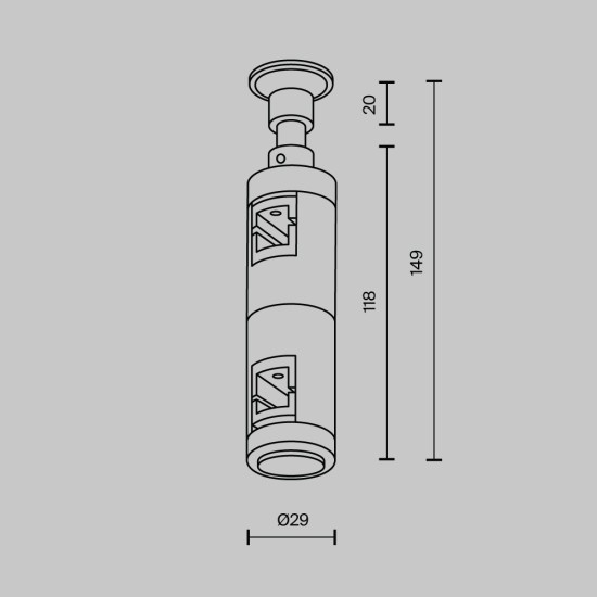 Maytoni Fixing Wall double Flarity