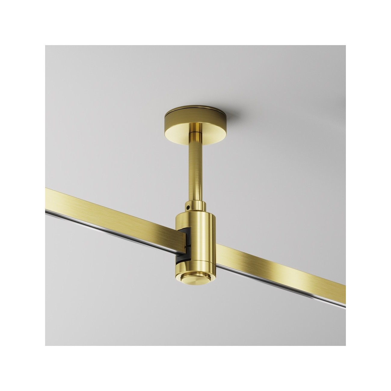 Maytoni Support de plafond court de 78 mm avec entrée d'alimentation Flarity