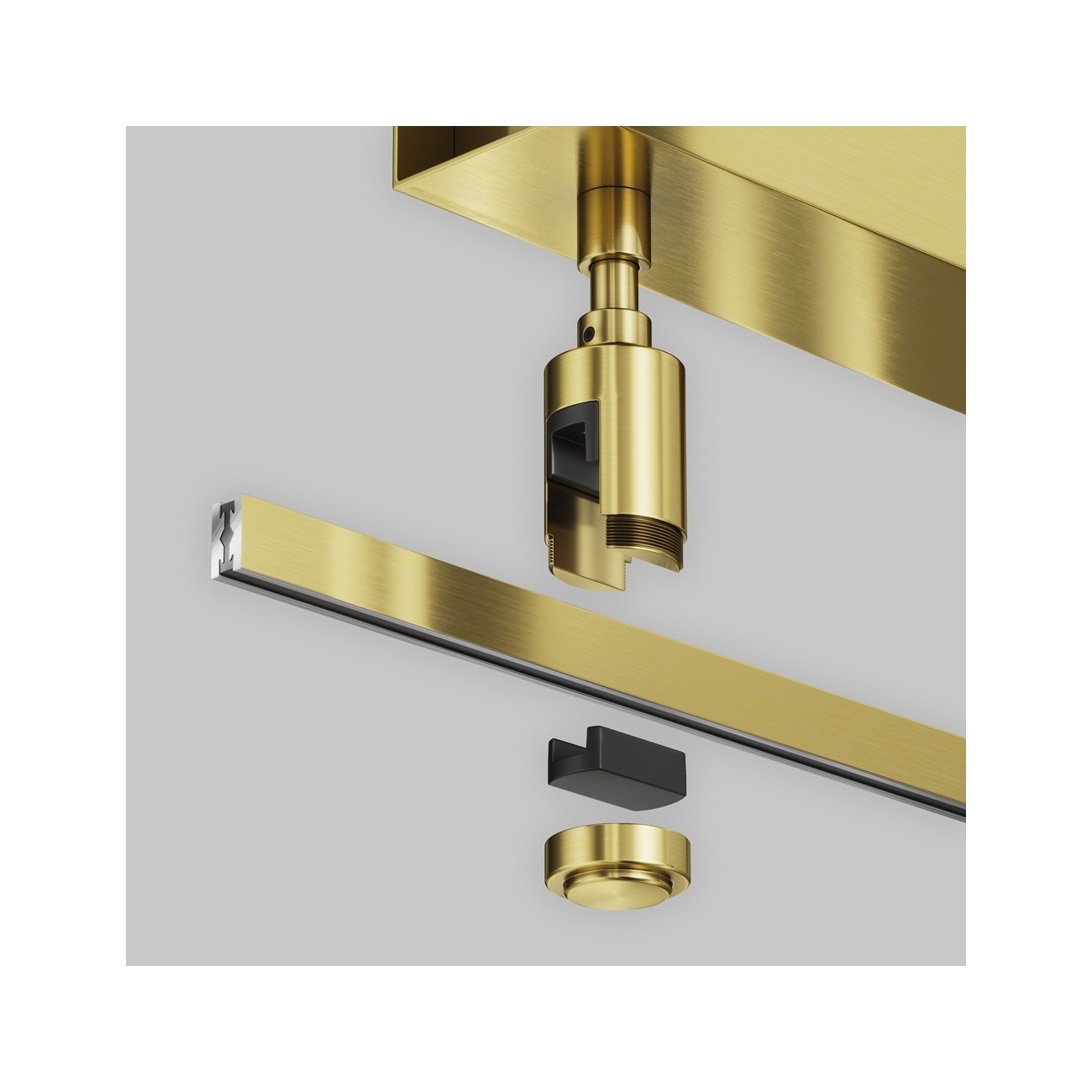 Maytoni Short ceiling base for power supply with power input Flarity