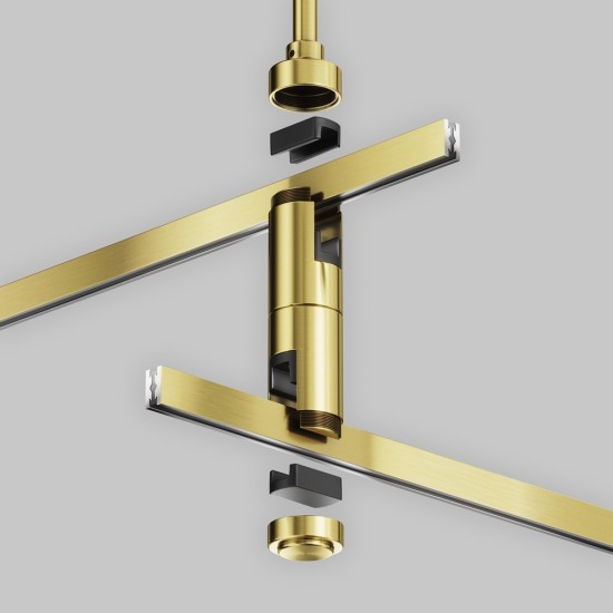 Maytoni The 78mm Short Double Ceiling Fixing Flarity