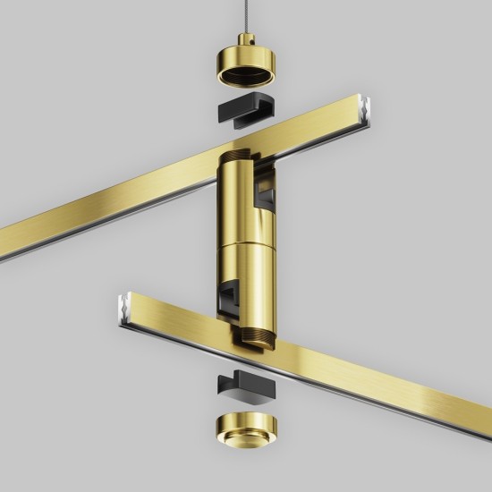 Maytoni Double Hang Wire Rope Suspension Flarity