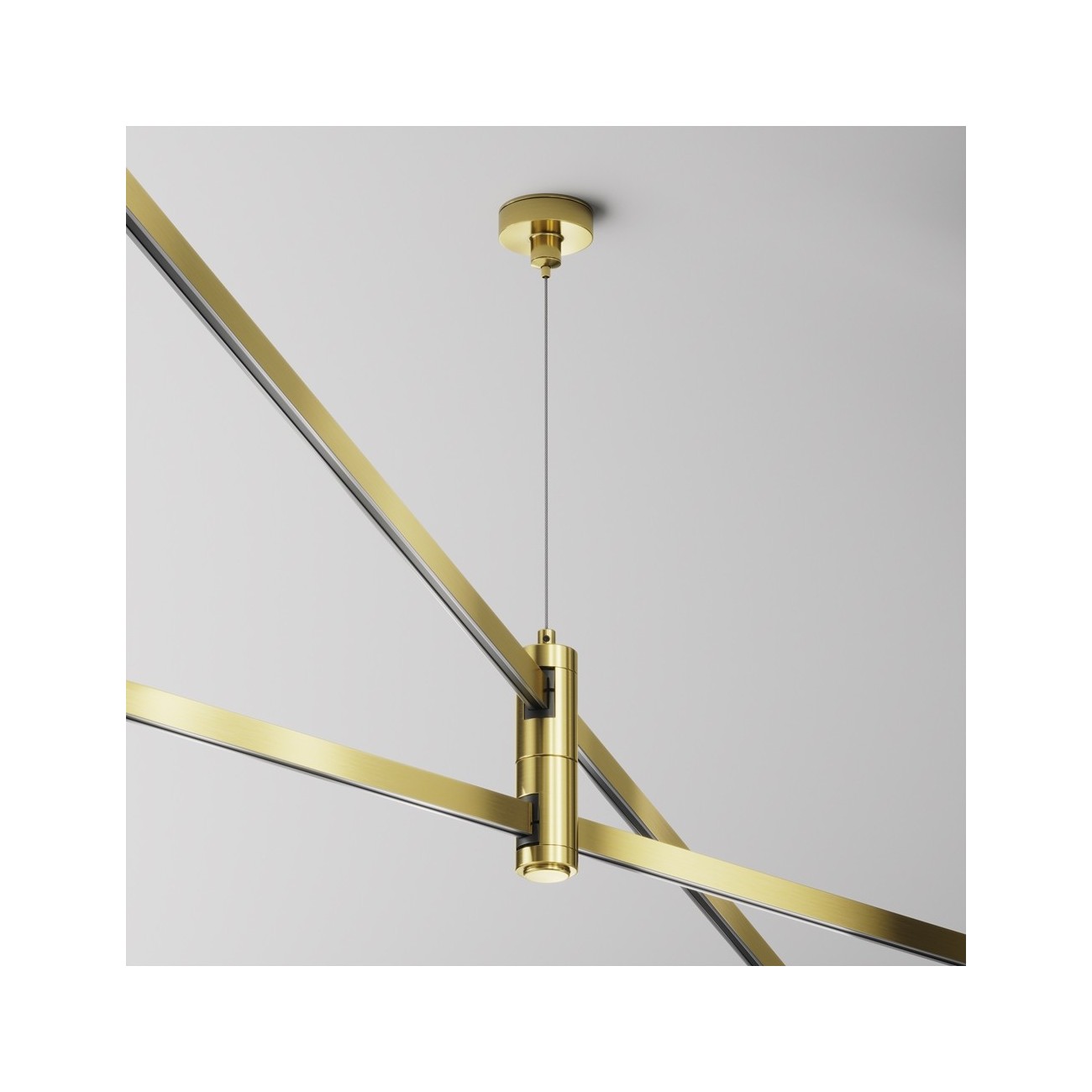 Maytoni Suspension par câble à double suspension Flarity