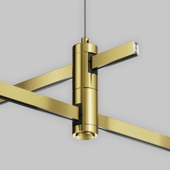 Maytoni Double Hang Wire Rope Suspension Flarity