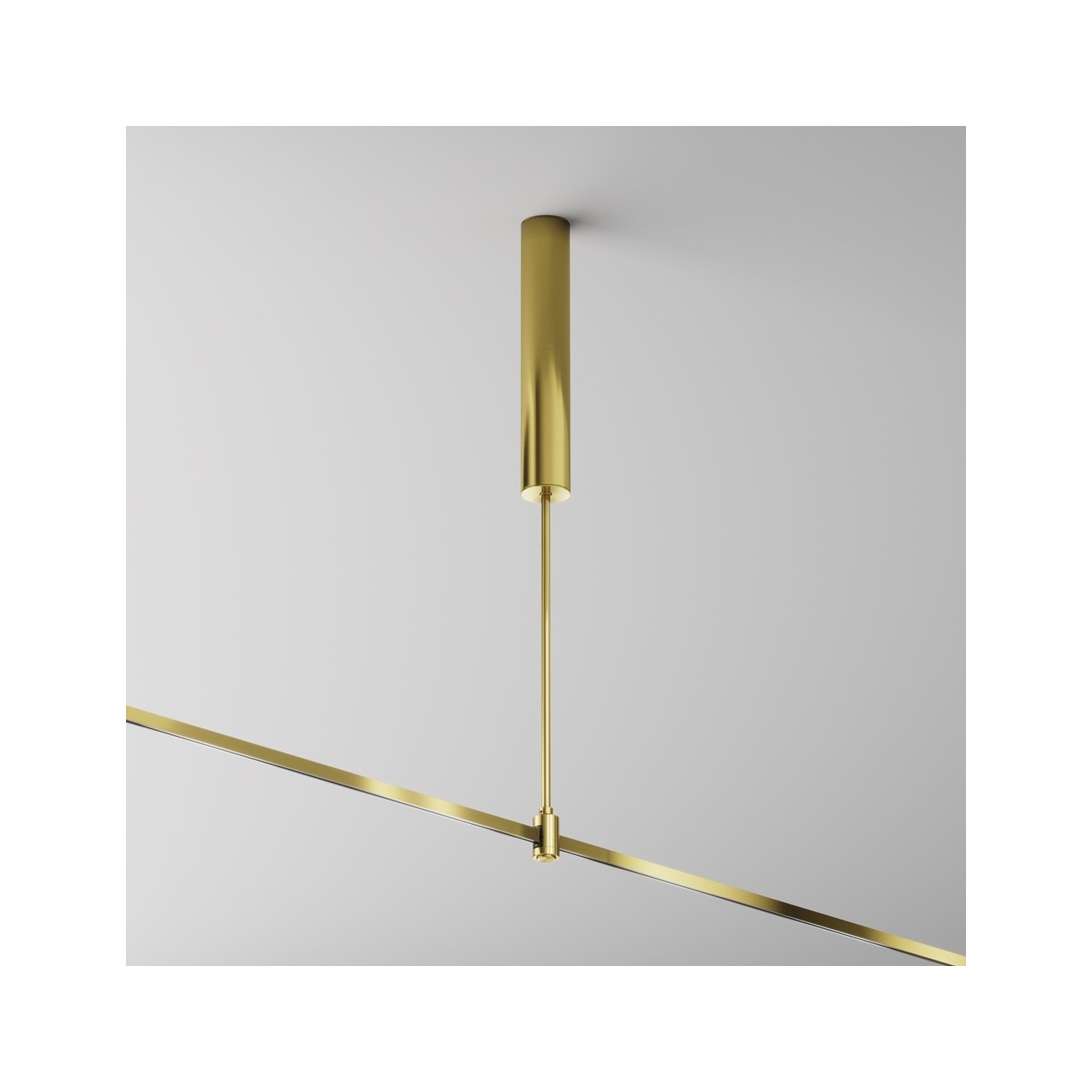 Maytoni base a soffitto 385 mm per alimentatore con ingresso Flarity