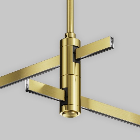 Maytoni Fixation double pour plafond Flarity 700 mm de long