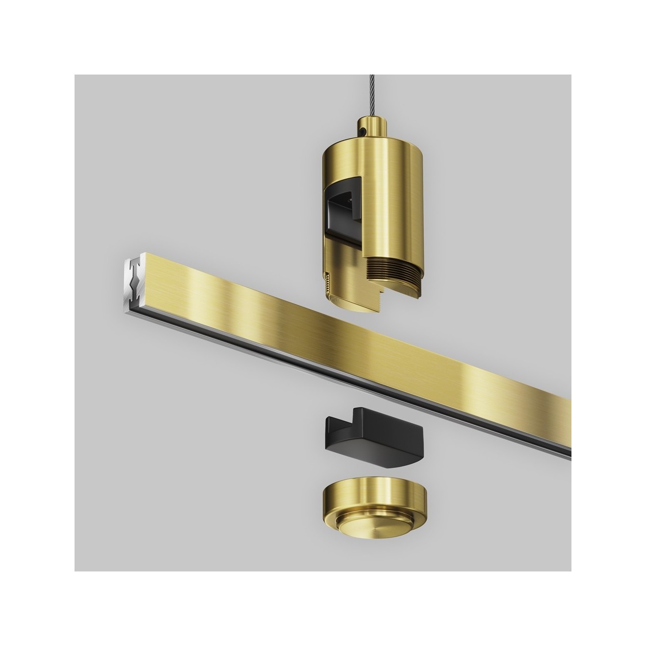 Maytoni Suspension par câble Flarity simple