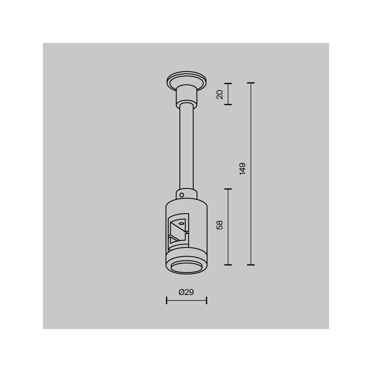 Maytoni wall fixing Wall single elongated Flarity