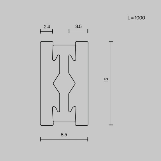 Maytoni Track Flarity 1M