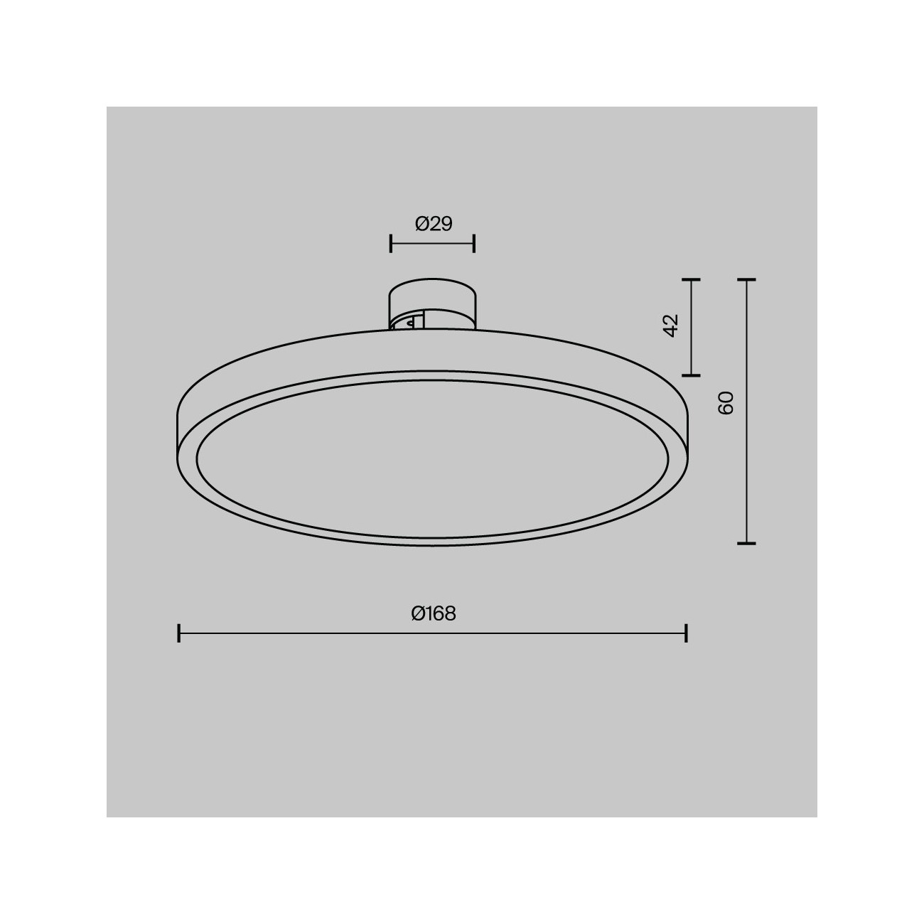 Maytoni Lampe sur rail Plato Flarity