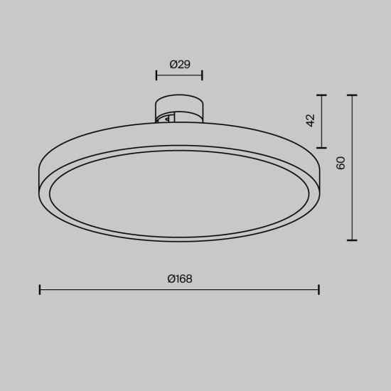 Maytoni Track lamp Plato Flarity