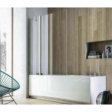 Glass 1989 Pivot bath screen Soho