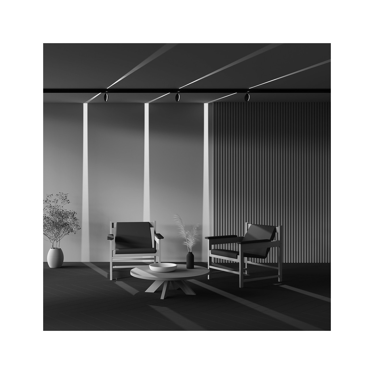 Maytoni Lampe sur rail Outline Exility 3000K
