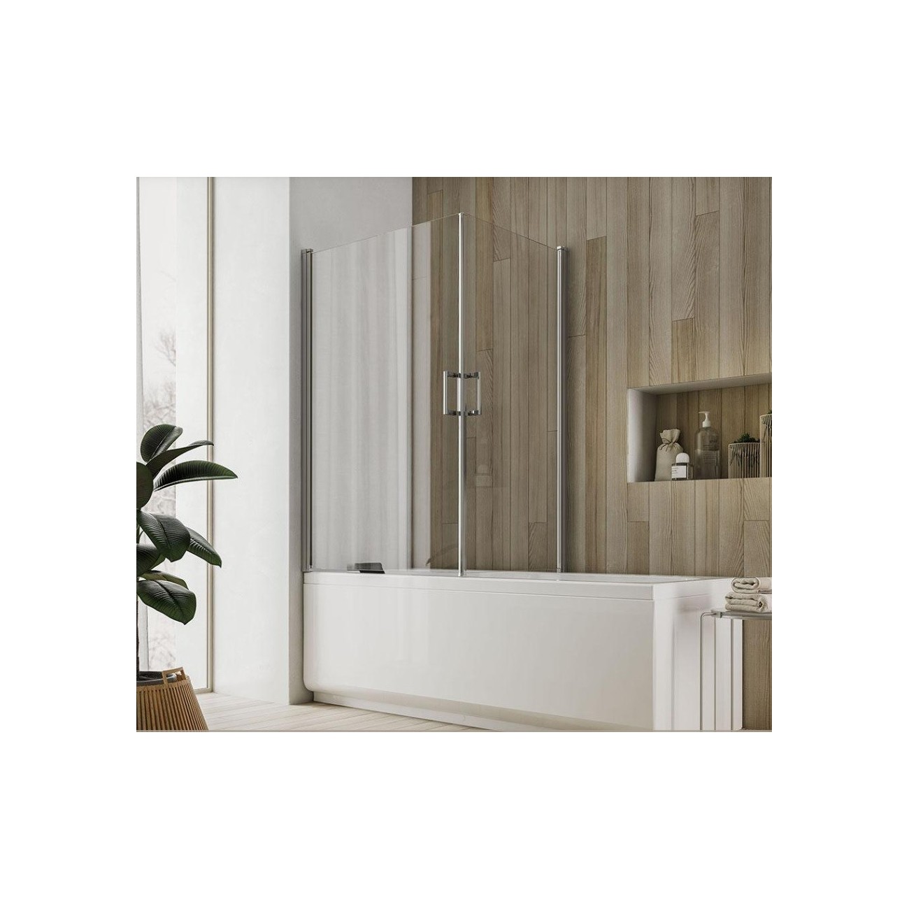 Glass 1989 Deux portes pare baignoire Soho