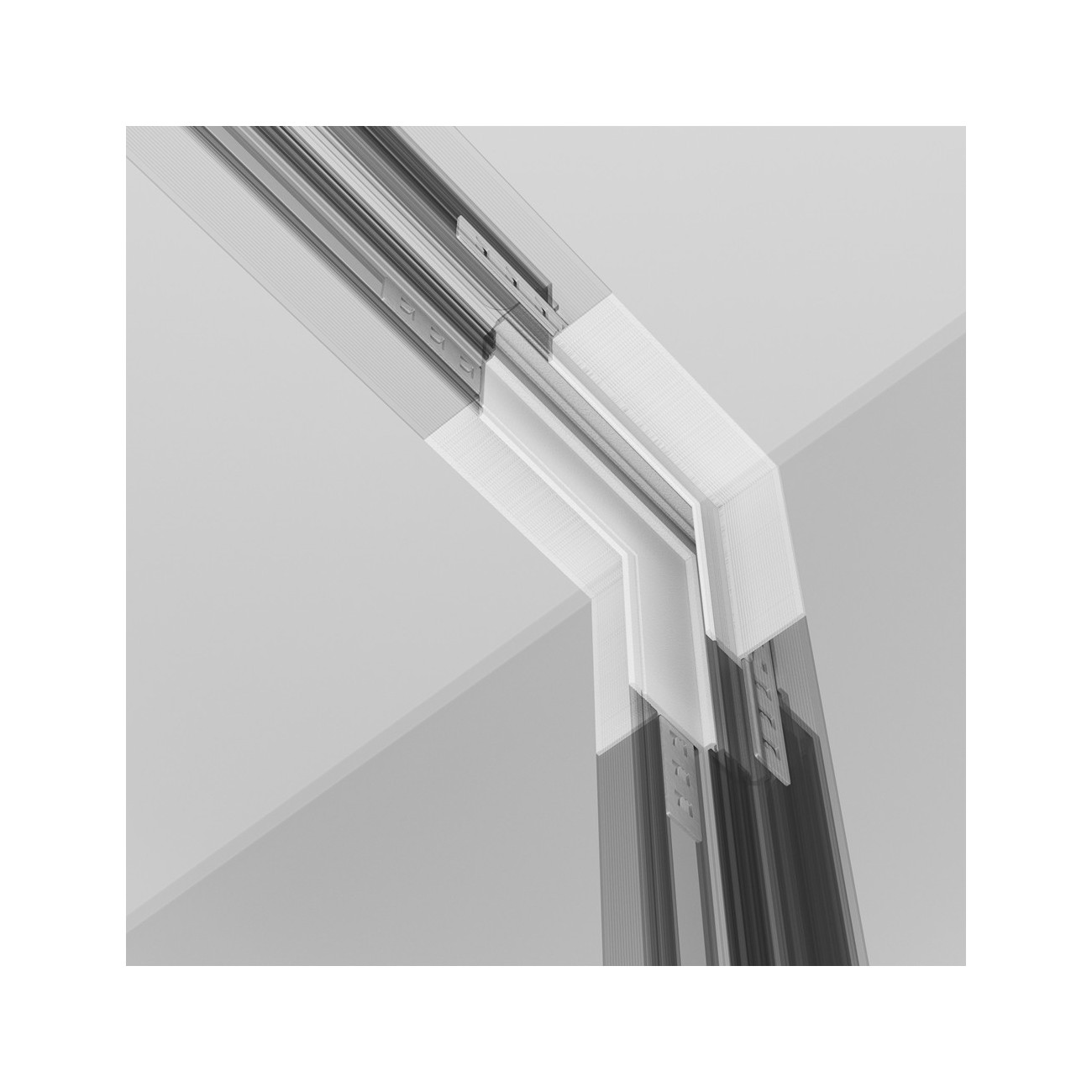 Maytoni Track lamp connector Exility L shape