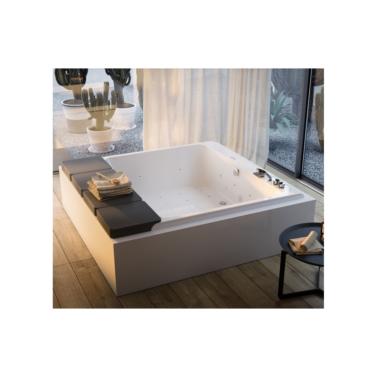 Glass 1989  bathtub in acrylic Mawi