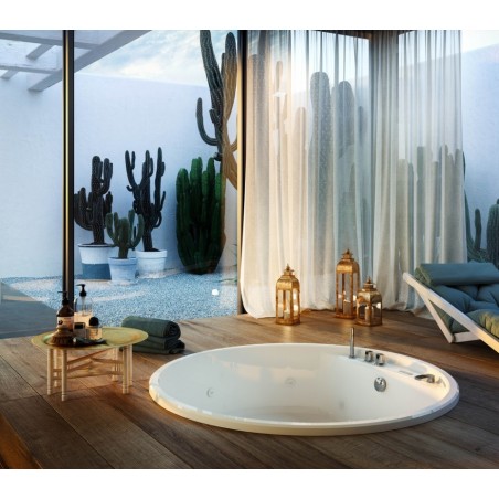 Glass 1989 Nubea round SkinSublime bathtub