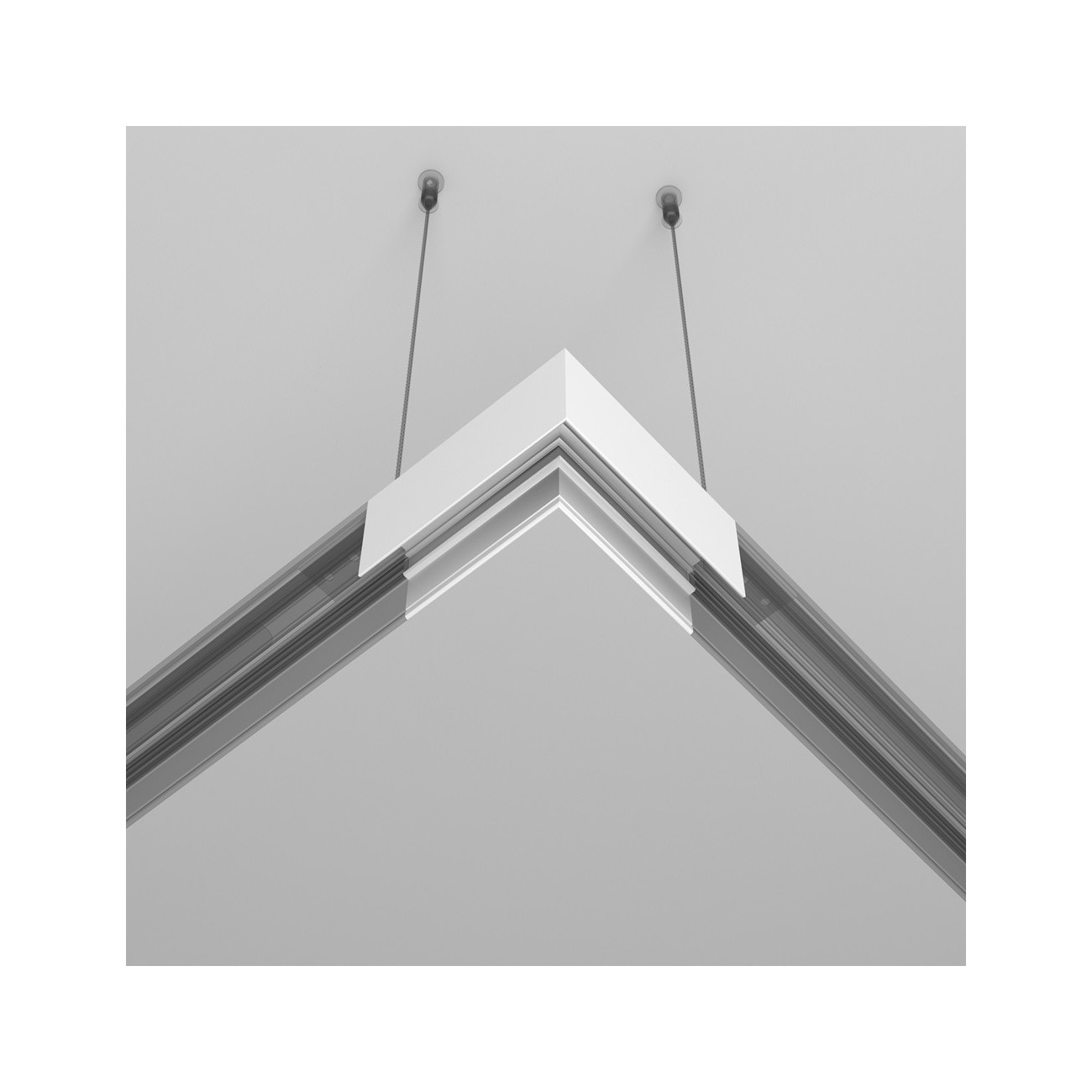 Maytoni Track lamp connector Exility L shape