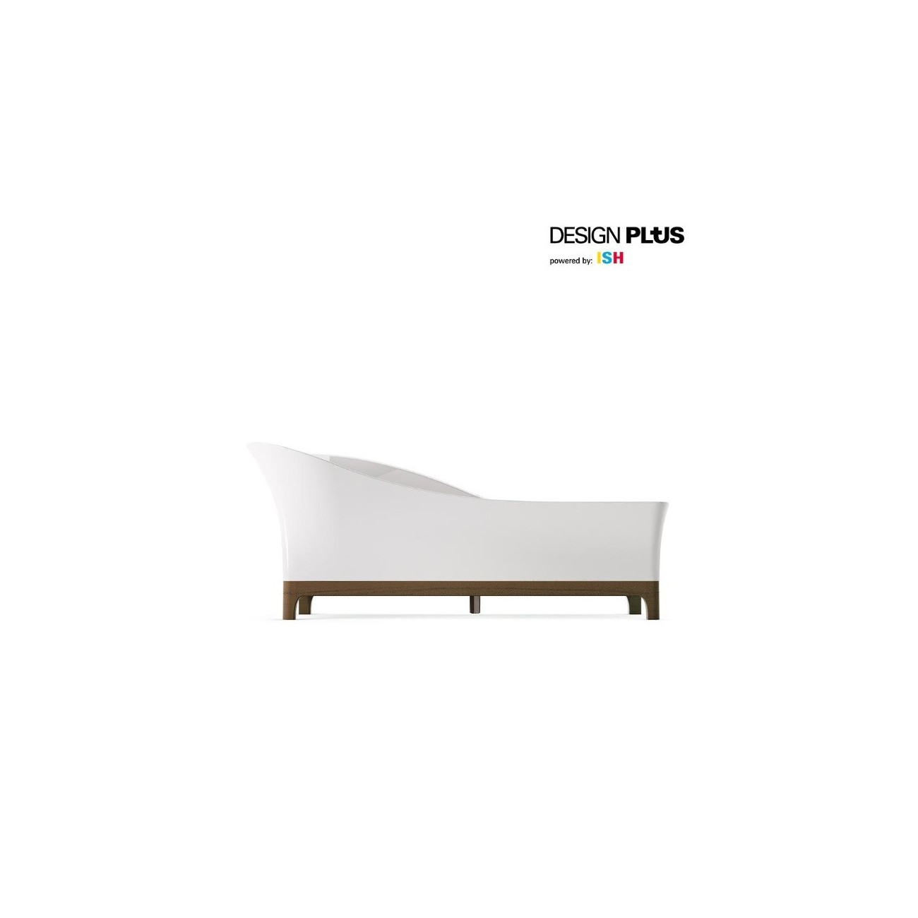 Glass 1989 Sofa vasca in MineraLite con struttura in legno