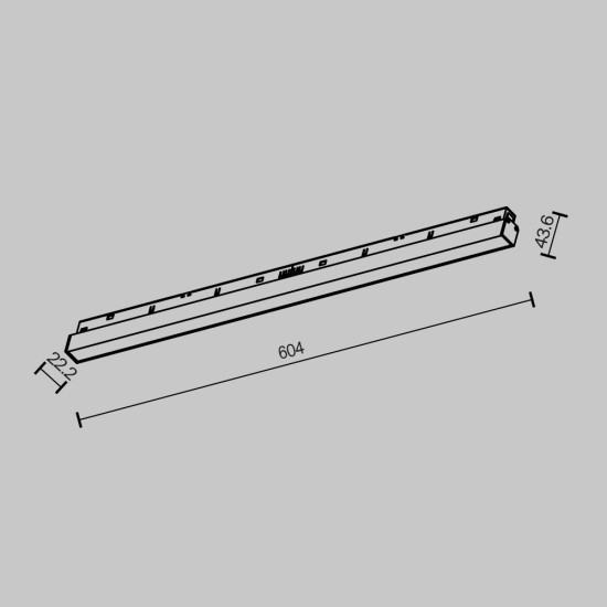 Maytoni Lampada da Binario Basis 2700K