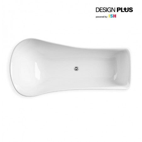 Glass 1989 Sofa bathtub in MineraLite with aesthetic frame in wood