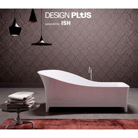 Glass 1989 Sofa vasca in MineraLite con struttura in legno