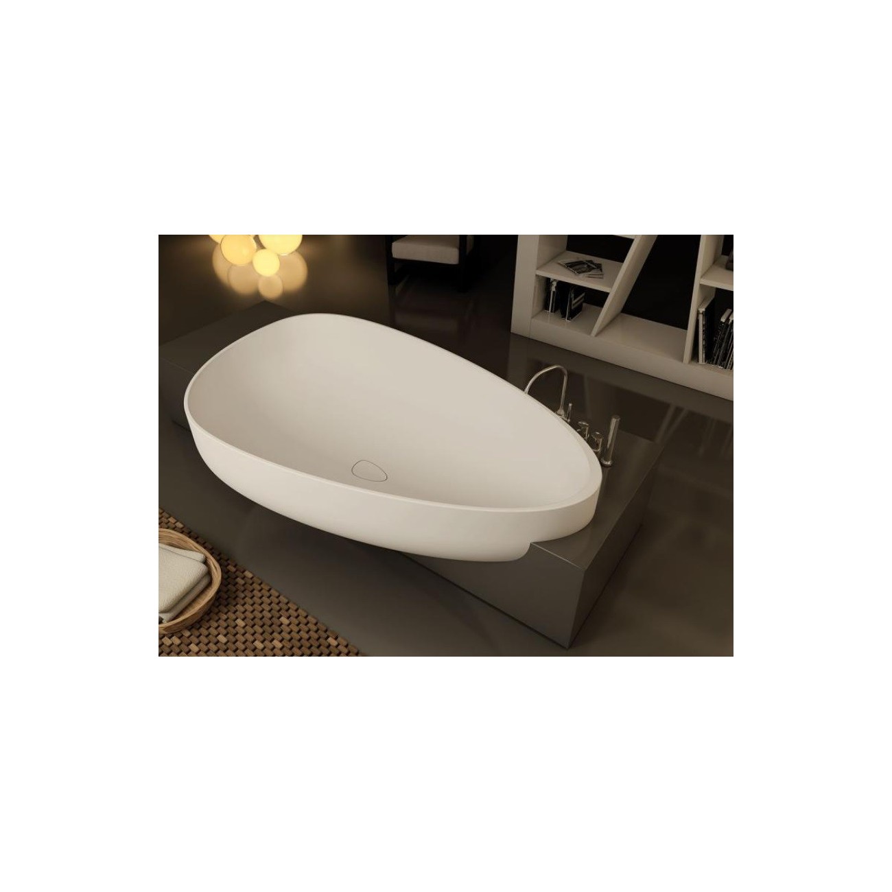 Glass 1989 Beyond bath vasca in MineraLite