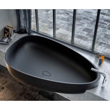 Glass 1989 Beyond bath bathtub in MineraLite
