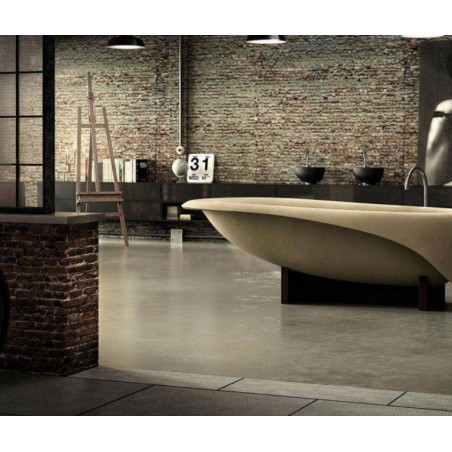 Glass 1989 Concrete soft bathtub in MineraLite