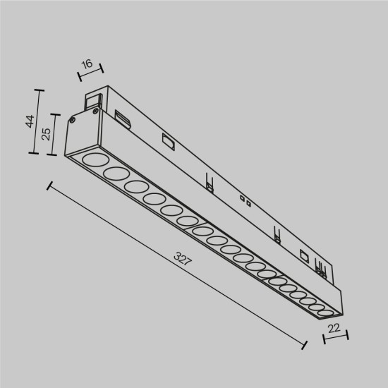 Maytoni Lampada da Binario Points Exility 2700K
