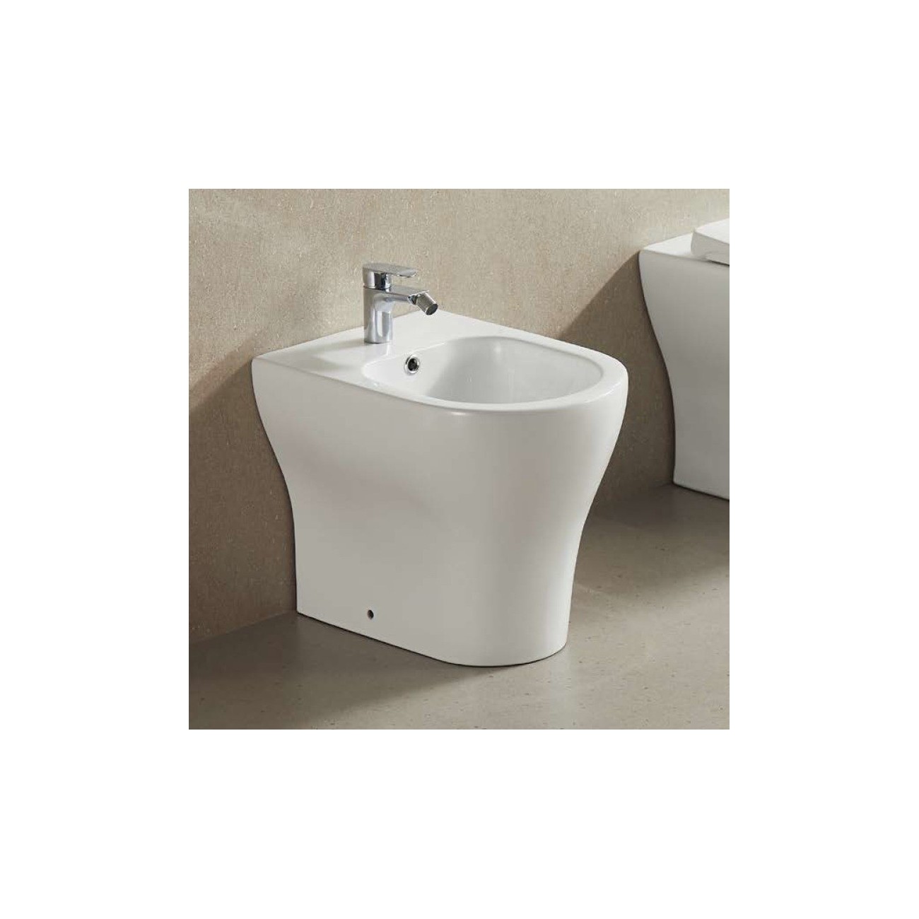 Karag New Paros back-to-wall floor-standing sanitary