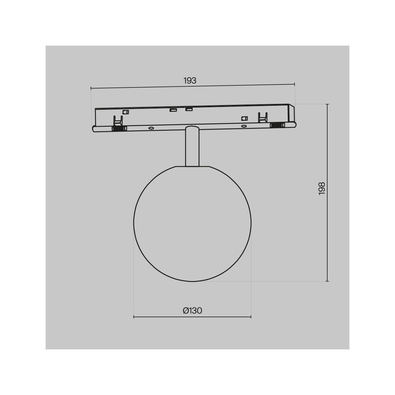 Maytoni Track lamp Luna Exility 2700-6000K dim dali 1 6W