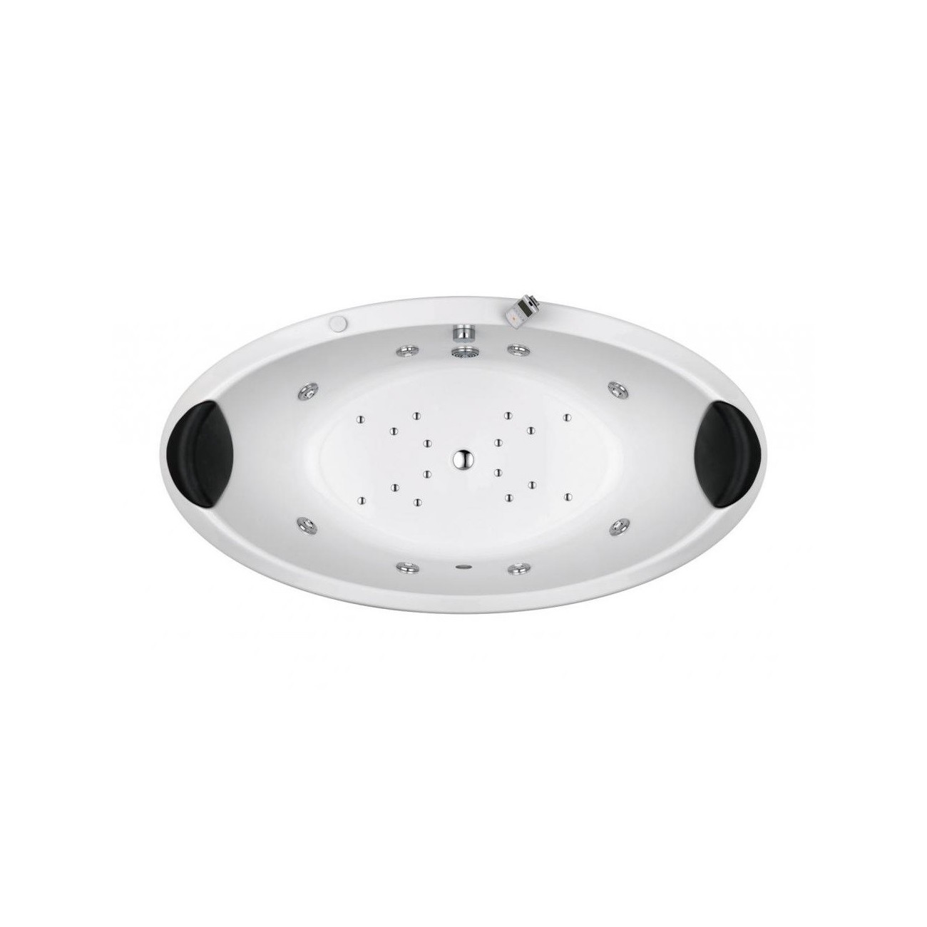 Glass 1989 Arena freestanding or wall-mounted bathtub