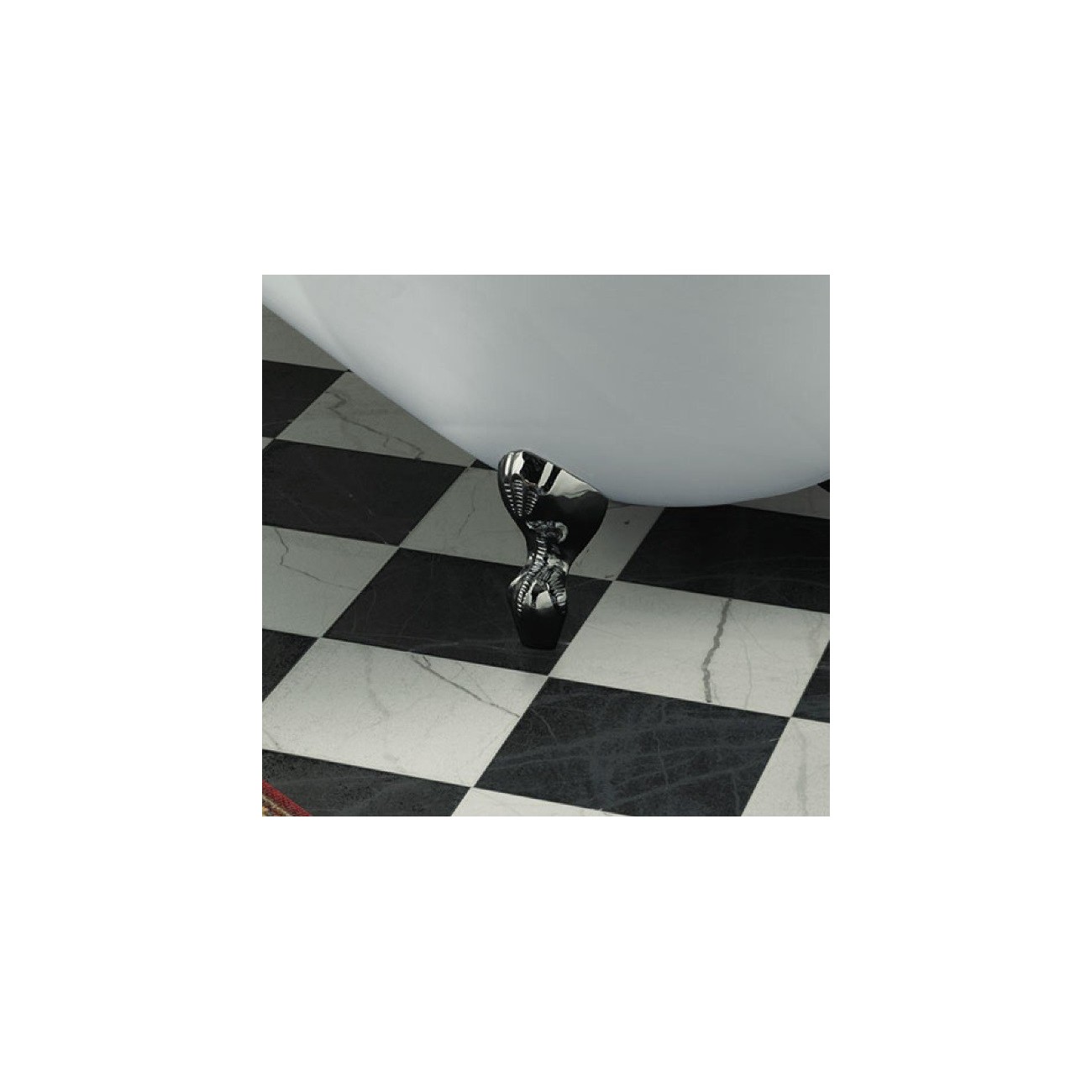 Glass 1989 Old America baignoire posée au sol