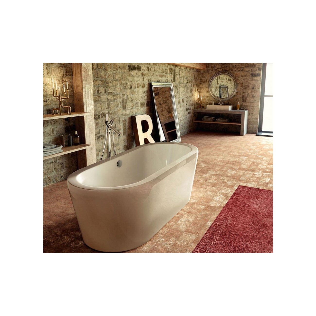 Glass 1989 Renaissance freestanding bathtub