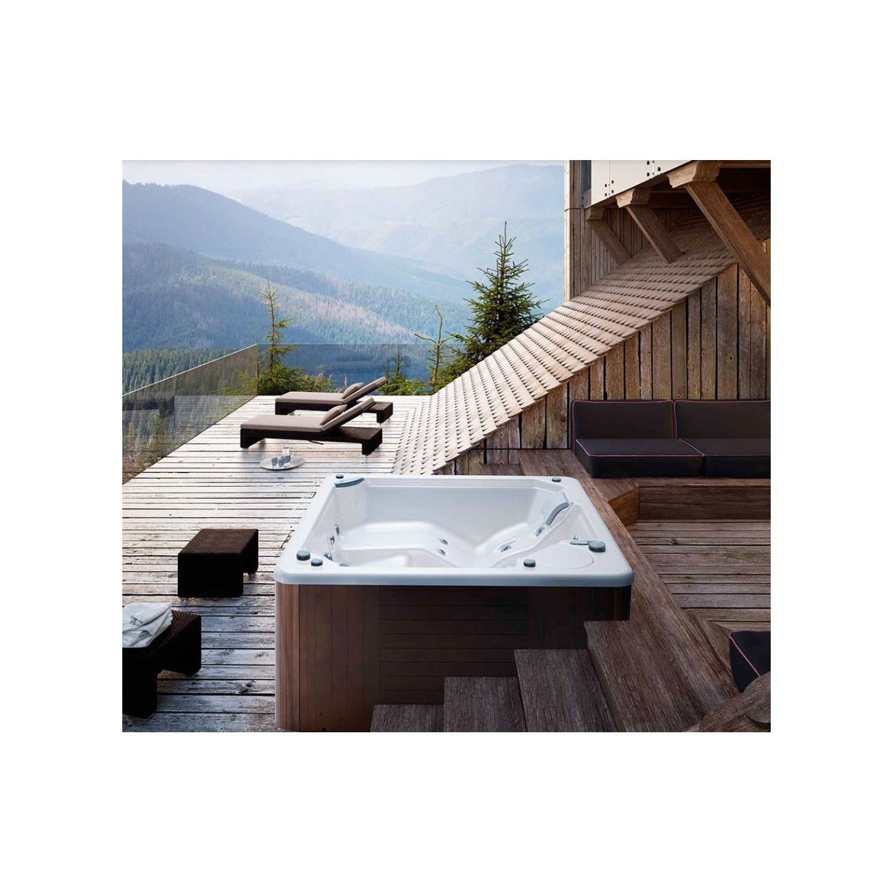 Glass 1989 MySpa 195_E portable spa