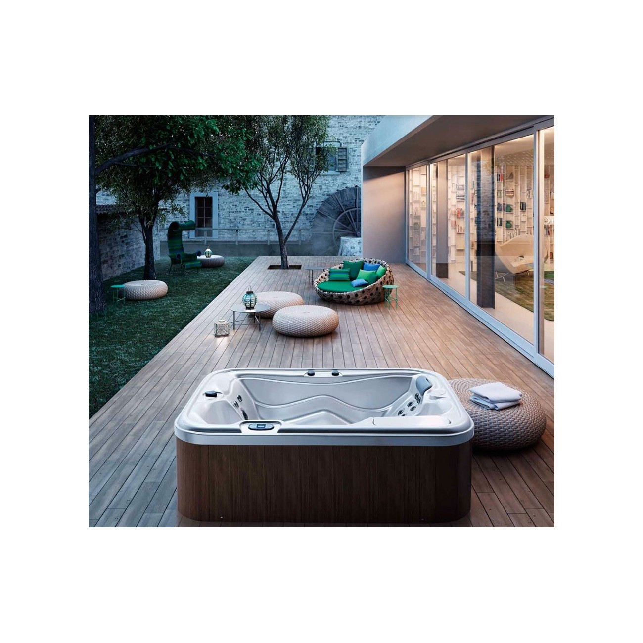 Glass 1989 MySpa 216/165 portable spa