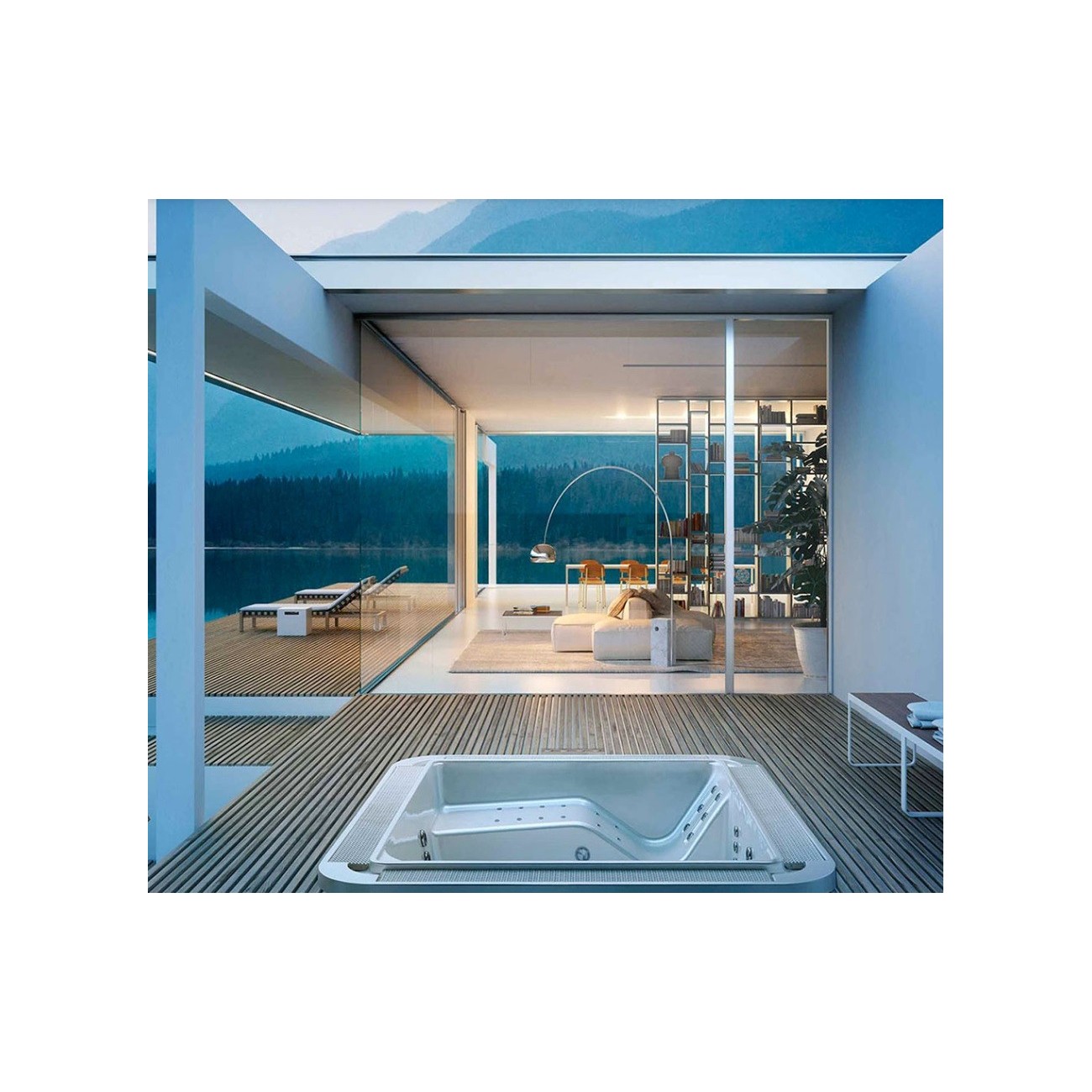 Glass 1989 MySpa OF250/225 overflow spa