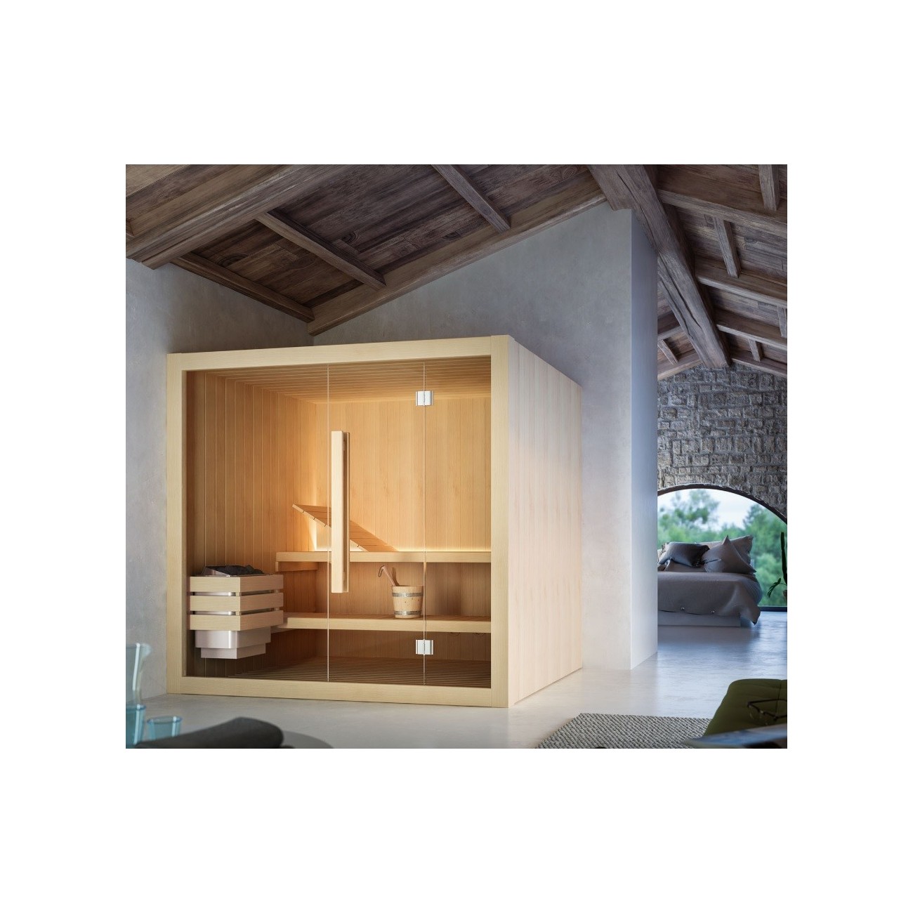 Glass 1989 Hoshi sauna